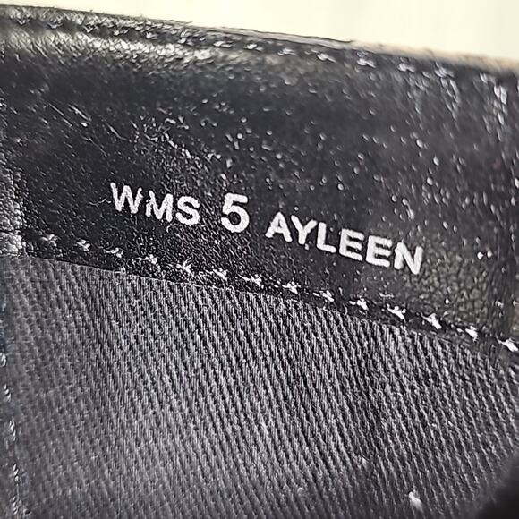 DV Dolce Vita Ayleen Snakeskin Print Mid Calf Combat Boots Womens Size 5 NEW - Picture 13 of 16